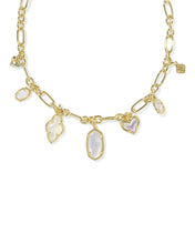 Load image into Gallery viewer, Kendra Scott Icon Gold Charm Necklace in Neutral Mix