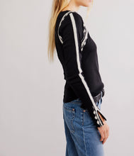 Load image into Gallery viewer, Lost Love Long Sleeve in Black Combo