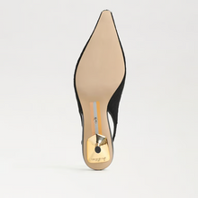 Load image into Gallery viewer, Bianka Gilded Slingback Pump in Black Brahma Hair