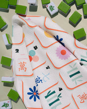 Load image into Gallery viewer, Tile Toss Tea Towel - Mahjong