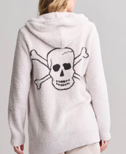 Load image into Gallery viewer, Skull Hoodie in Almond/Carbon