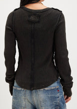 Load image into Gallery viewer, We The Free Lucky Locket Tee in Washed Black Combo
