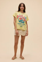 Load image into Gallery viewer, The Beach Boys Surf Jam Solo Tee in Lemon