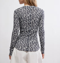Load image into Gallery viewer, Going Places Printed Cardi in Charcoal Combo