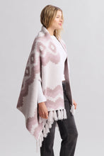 Load image into Gallery viewer, CozyChic Mosaic Wrap in Faded Rose Multi