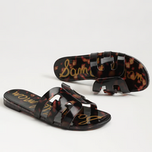 Load image into Gallery viewer, Bay Jelly Slide Sandal in Tortoise