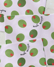 Load image into Gallery viewer, Olive You Dishcloth Set