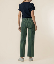 Load image into Gallery viewer, Charlotte High Rise Wide Leg Jean in Matcha Green