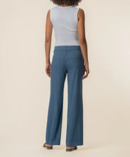 Load image into Gallery viewer, Meg Linen Wide Leg Pant in Coastal Blue