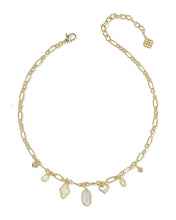 Load image into Gallery viewer, Kendra Scott Icon Gold Charm Necklace in Neutral Mix