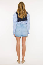 Load image into Gallery viewer, Mid Rise Denim Skirt in Medium Wash