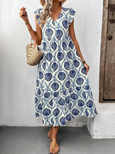 Load image into Gallery viewer, Tilly Maxi Dress in Blue