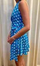 Load image into Gallery viewer, Dottie Dress in Cobalt & White