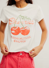Load image into Gallery viewer, Nova Graphic Tee in Cherry Combo