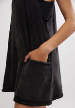 Load image into Gallery viewer, Hot Shot Mini Dress in Black
