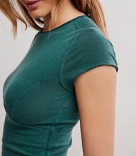 Load image into Gallery viewer, Protagonist Cropped Tee in Rainforest