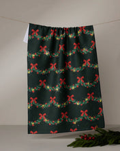 Load image into Gallery viewer, Yuletide Garland Tea Towel