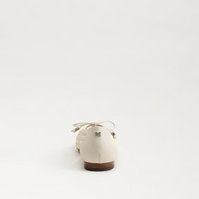 Load image into Gallery viewer, Marcie Ballet Flat in Modern Ivory Weave