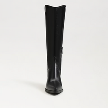 Load image into Gallery viewer, Wyatt Knee High Boot in Black Leather