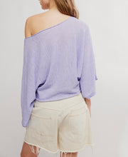 Load image into Gallery viewer, Amber Breeze Sweater in Violet Tune