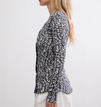 Load image into Gallery viewer, Going Places Printed Cardi in Charcoal Combo