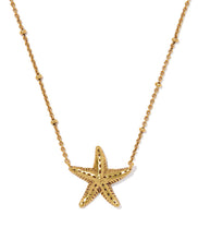 Load image into Gallery viewer, Kendra Scott Parker Vintage Gold Starfish Necklace