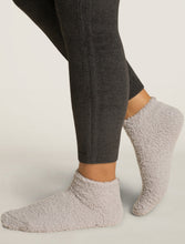 Load image into Gallery viewer, CozyChic 2 Pair Tennis Sock Set in Oyster Multi