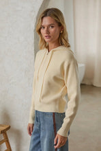 Load image into Gallery viewer, Zip-Up Hoodie in Pale Banana