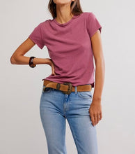 Load image into Gallery viewer, Nova Tee in Crushed Berry