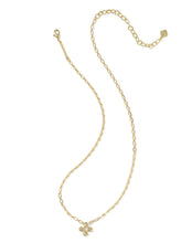 Load image into Gallery viewer, Leanne Short Gold Pendant Necklace in Natural Mother of Pearl