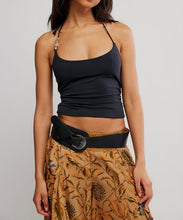 Load image into Gallery viewer, Toni Beaded Tank in Black