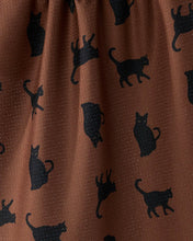 Load image into Gallery viewer, Witch's Cat Tea Towel