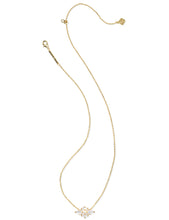 Load image into Gallery viewer, Kendra Scott Abbie Gold Pendant Necklace in Neutral Mix