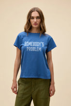 Load image into Gallery viewer, Morgan Wallen Somebody’s Problem Tour Tee in Denim