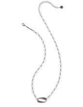 Load image into Gallery viewer, Kendra Scott Kira Vintage Silver Short Pendant Necklace