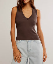 Load image into Gallery viewer, Neria Tank in Double Espresso