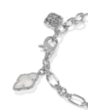 Load image into Gallery viewer, Kendra Scott Icon Silver Charm Bracelet in Neutral Mix