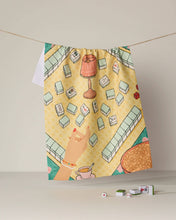 Load image into Gallery viewer, Lucky Hand Tea Towel - Mahjong
