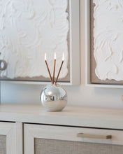 Load image into Gallery viewer, Neva Vase - Silver Metallic Candle Holder