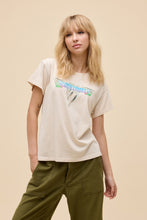 Load image into Gallery viewer, Van Halen Glitter Tour Tee in Dirty White