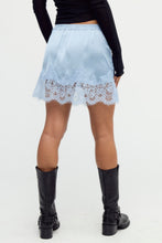 Load image into Gallery viewer, Meet in the Middle Half Slip in Blue Snowflake