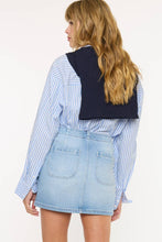Load image into Gallery viewer, Mid Rise Denim Skirt in Medium Wash