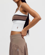 Load image into Gallery viewer, All Clear Coastline Stripe Cami in Ivory Combo