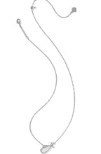 Load image into Gallery viewer, Kendra Scott Golf Silver Short Pendant Necklace in Ivory Mother of Pearl