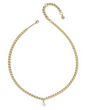 Load image into Gallery viewer, Oakland Gold Chain Necklace with Freshwater Cultured Pearl