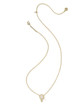 Load image into Gallery viewer, Kendra Scott Ice Cream Gold Necklace in Ivory Mother of Pearl