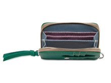 Load image into Gallery viewer, Teal Zippy Wallet