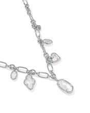 Load image into Gallery viewer, Kendra Scott Icon Silver Charm Necklace in Neutral Mix