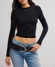 Load image into Gallery viewer, Night Sky Long Sleeve in Black