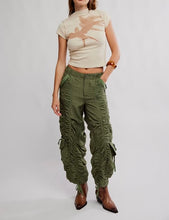 Load image into Gallery viewer, Scorpio Shirred Pant in Lichen